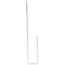 Ekena Millwork 3 1/2-in. W x 10-in. D x 22-in. H Thorton Architectural Grade PVC Knee Brace BRCP035X10X22THR - alternate 2